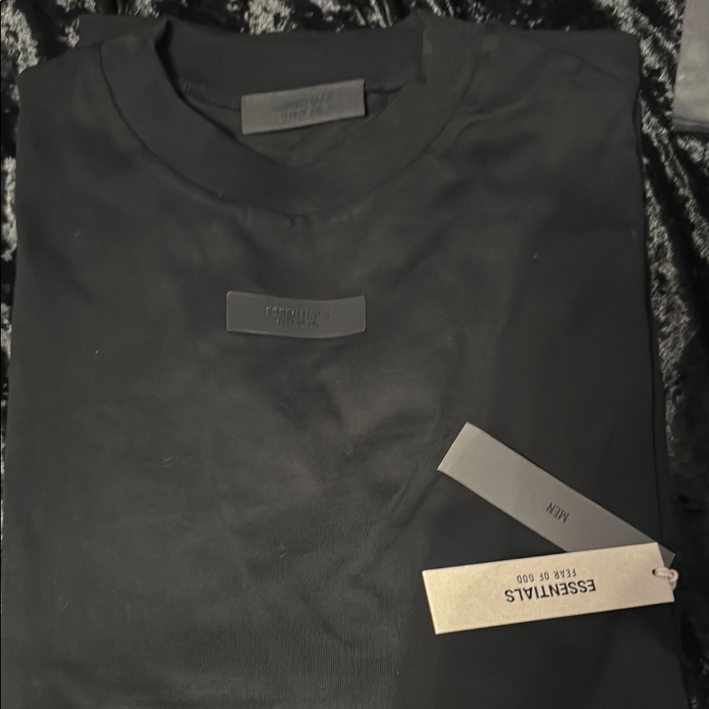 Essentials Classic Black Tee